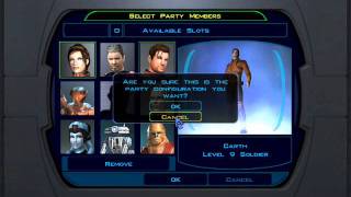 Lets Play KotOR Blind part 138 [upl. by Lukin847]