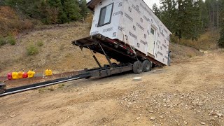 Glamping Build Part 2  Moving [upl. by Grim]