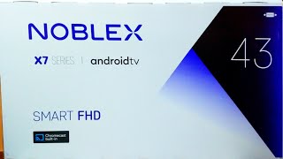 NOBLEX android tv x7 series [upl. by Sitoeht317]