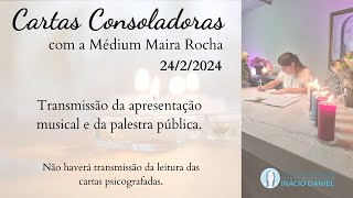 Cartas Consoladoras  Maira Rocha  Musicalização e Palestra Pública [upl. by Folger]