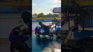 Hotboi vs Goldmouth fun horsepower grudge viral dragracing streetbike dragracinglife [upl. by Ira]