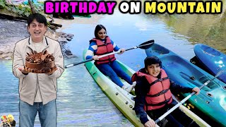 BIRTHDAY ON MOUNTAIN  Family Travel Vlog  Aayu and Pihu Show [upl. by Atilam]