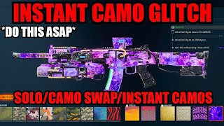 do this asap INSTANT CAMO GLITCH BO6 SOLOANY CAMODARK SPINE BO6 GLITCHES BO6 ZOMBIE GLITCHES [upl. by Dang886]