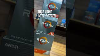 Toda a linha de processadores AMD Ryzen e Intel na Naja Informática 🖥️💥 [upl. by Yroc]