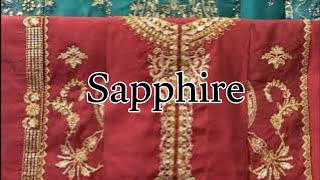 Sapphire New Launching Luxury Chiffon Collection 2024 Sapphire New Winter Collection Unstitched [upl. by Jones]