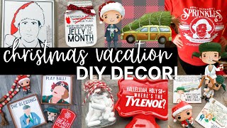 National Lampoons Christmas Vacation DIY Decor 2023  Dollar Tree Christmas Movie DIYs [upl. by Elsie]