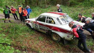 Plains Rally 2022  Clocaenog East 1 SS5Pt2 Top 2WDs and all 4WDs after stage stoppage [upl. by Yffat]