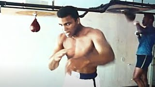 RARE Muhammad Ali Training in his Prime  1966 Colorized [upl. by Fidellia]