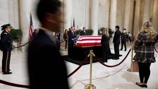 Antonin Scalia death Funeral Mass for US Justice [upl. by Chancellor95]