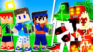 CONSEGUIMOS O OMNITRIX COM ALIENS NO MINECRAFT BEN 10 01 [upl. by Sairacaz]