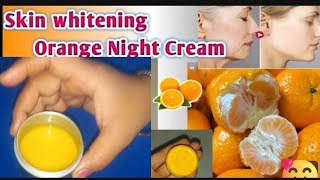 DIY ORANGE Cream Vitamin C cream Day and Night Cream for AntiagingPREET KAUR [upl. by Fitts]