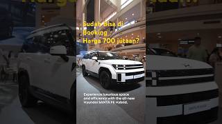 Santa Fe baru Hybrid Harga 700 jutaan PREBOOKING 081219960799 newsantafe hyundaiindonesia [upl. by Iosep]