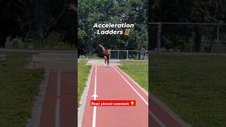 Acceleration Development Training speedtraining trackandfield sprints athlete 100m athletics [upl. by Refinnej]