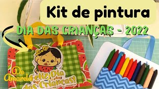 Kit de colorir para o DIA DAS CRIANÇAS  2022  Venda muito [upl. by Bakerman]