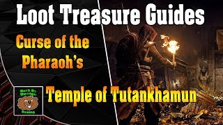 Assassin Creed Origins  Temple of Tutankhamun  Loot Treasure Guides [upl. by Neysa]