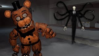 THE REAL SLENDERMAN INVADES GAME  Garrys Mod Gameplay  Gmod Fnaf vs Slenderman Survival [upl. by Berlinda812]