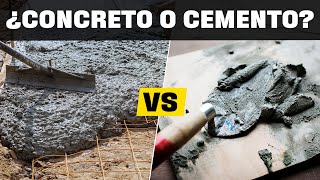 Concreto vs Cemento I Lo Mejor [upl. by Nnaik]