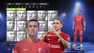 FIFA 23  How To Create Darwin Núñez 🇺🇾 [upl. by Draner174]