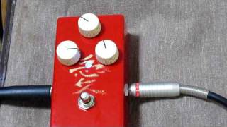 Lovepedal Kanji Red Classic Distortion [upl. by Llerahs]