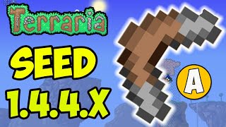 Terraria how to get WOODEN BOOMERANG FAST NEW SEED for 1449 2024 [upl. by Luhe]