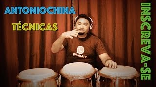 PERCUSSÃO   TÉCNICAS  CONGA E TUMBADORA [upl. by Serg870]