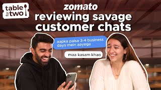 This Zomato Customer Chat Review will end your exams Ft TheRahulDua 😂😂  Sahiba Bali  Zomato [upl. by Jeffery]