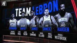 2020 NBA AllStar Draft  Roster Breakdown  Team LeBron vs Team Giannis [upl. by Remsen]