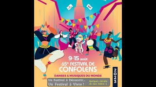 Confolens Festival International 2023  Patrice Passion Danse [upl. by Dody]