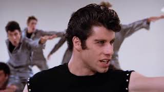 Grease  Greased Lightning video clip full Lyrics [upl. by Rikki614]