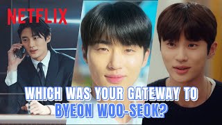 6 minutes of nonstop Byeon Wooseok highlights  Netflix ENG SUB [upl. by Airehs324]