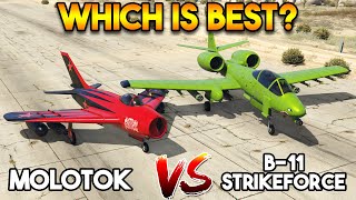 GTA 5 ONLINE  V65 MOLOTOK VS B11 STRIKEFORCE WHICH IS BEST [upl. by Valencia257]