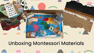 Unboxing Waseca Biomes Products Montessori Elementary [upl. by Oirazan]