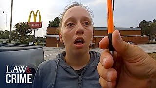 Bodycam Florida Woman Never Gets Her Happy Meal from McDonalds [upl. by Woodall]