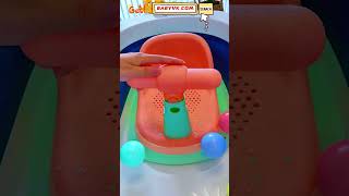 Worried About Your Baby Slipping in the Bath Try the Baby Bathing Support Chair baby [upl. by Stickney]