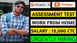 How to Crack Assessment Test For Swiggy  Secret Revealed  Easy Interview  Reading passage [upl. by Derraj]