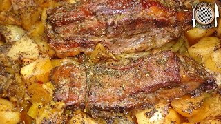 RECETA VACÍO AL VINO BLANCO PARRILLA Y HORNO  Locos X la Parrilla [upl. by Anak497]