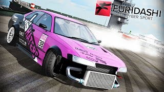 АВИАНОСЕЦ  НОВАЯ КАРТА В FURIDASHI Drift Cyber Sport [upl. by Berkley255]