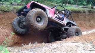 60 V8 jeep YJ on Rockwells gets pissed and drops the hammer [upl. by Shepperd]