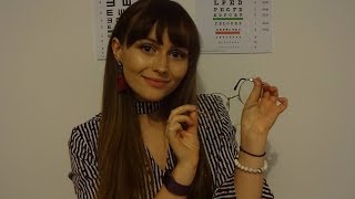 ASMR Eye Examination Part 3 Glasses consultation [upl. by Airdnoed]