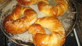 Brioches inspirées par recette turque Açma [upl. by Llenrac]