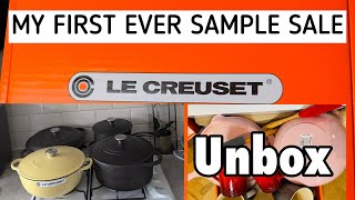 LE CREUSET SAMPLE SALE UK 🇬🇧 [upl. by Nnep]