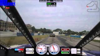 2016 Sebring Trans am ta2 Jordan Bupp race part 1 [upl. by Jordison]