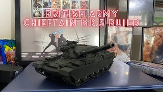 My First British Armour Build  Tamiya British Army Chieftain Mk5 [upl. by Skricki]