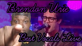 Brendon Urie Best Live Vocals  Reaction [upl. by Nyer]