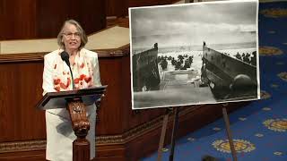 Rep MillerMeeks Honors Americas Veterans on 80th Anniversary of DDay [upl. by Obelia]