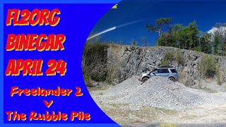 FL2ORG Binegar 2024 Freelander 2 V Rubble pile [upl. by Lisabet]