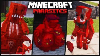 Best PARASITE mod for Minecraft 1201 The Flesh that Hates [upl. by Richma253]