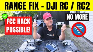 How to Unlock FCC Mode on ALL DJI Drones amp FIX Bad Signal on DJI RC  RC2  RC Pro Controllers too [upl. by Sherrod895]