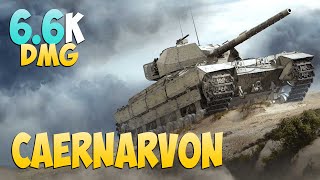 Caernarvon  5 Kills 66K DMG  Classic  World Of Tanks [upl. by Femmine370]