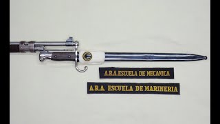 sablebayoneta quotModelo Argentino 1909quot 3ra Versión Variante ARA [upl. by Lokcin130]